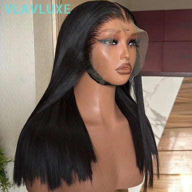 Sleek & Smooth | 400% Super Density Straight Glueless HD Lace 13x6 Frontal Wig Pre-Cut