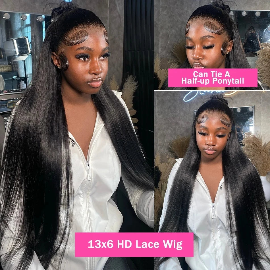 Sleek & Smooth | Straight Glueless HD Lace 13x6 Frontal Wig
