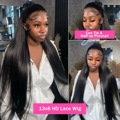 Sleek & Smooth | Straight Glueless HD Lace 13x6 Frontal Wig