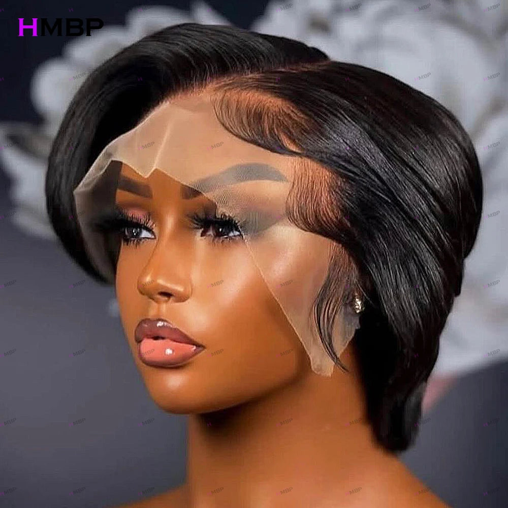 Short & Sassy | Bob Glueless HD Lace 13x6 Frontal Bob Wig by HMBP