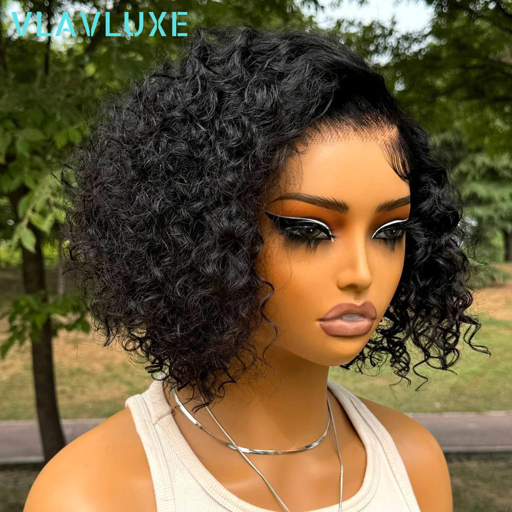 Throw On & Go | Water Wave Glueless HD Lace 13x4 Frontal Wig by VLAVLUXE Pre-Cut