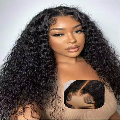 Ready To Wear | Deep Wave Glueless HD Lace 13x6 Frontal Wig Pre-Cut