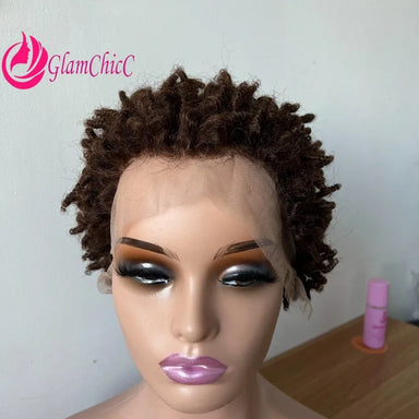 Curl Goals | 180% Density Kinky Curly Glueless HD Lace 13x4 Frontal Wig