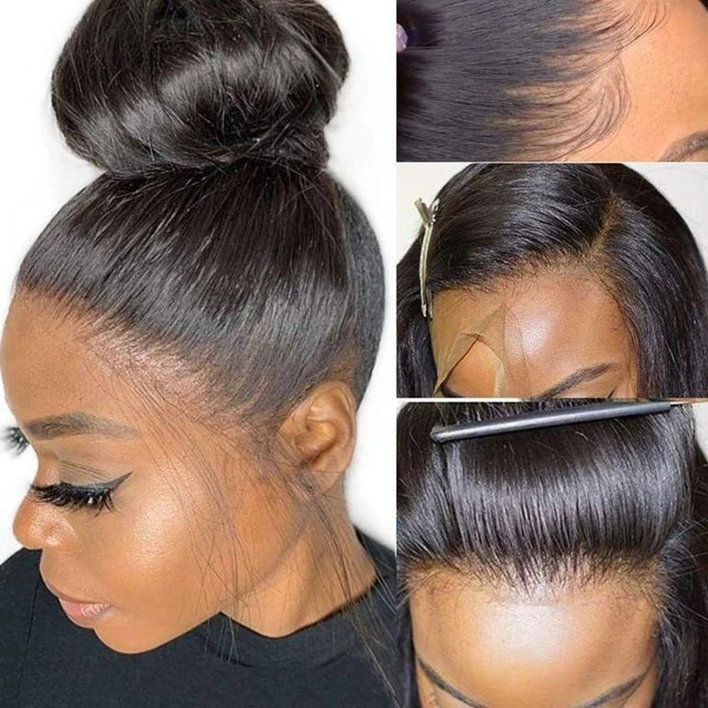 Classic Silk | Straight Glueless HD Lace 360 Lace Wig Pre-Cut