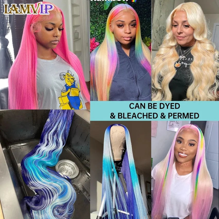Bold Blonde | Honey Brown Highlight 250% High Density 613 Blonde Glueless HD Lace 13x6 Frontal Wig