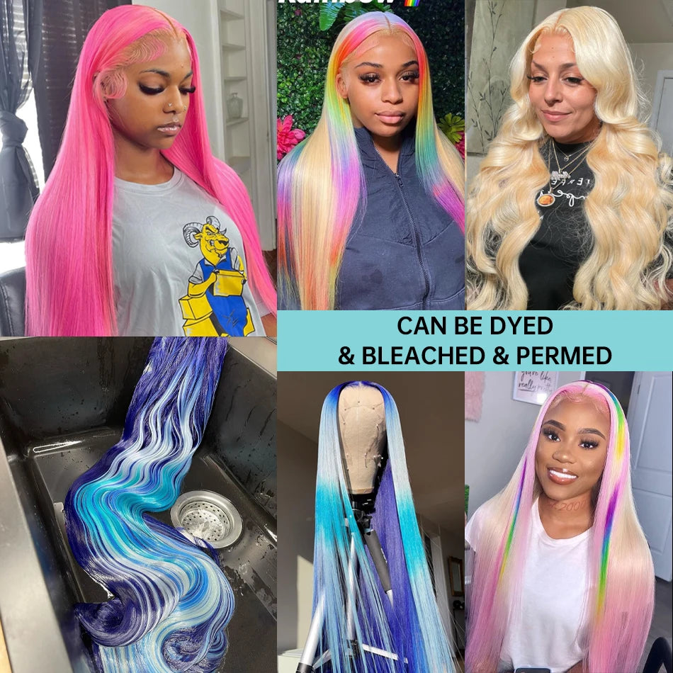 Blonde Vibes | Honey Brown Highlight 250% High Density 613 Blonde Glueless HD Lace 13x6 Frontal Wig