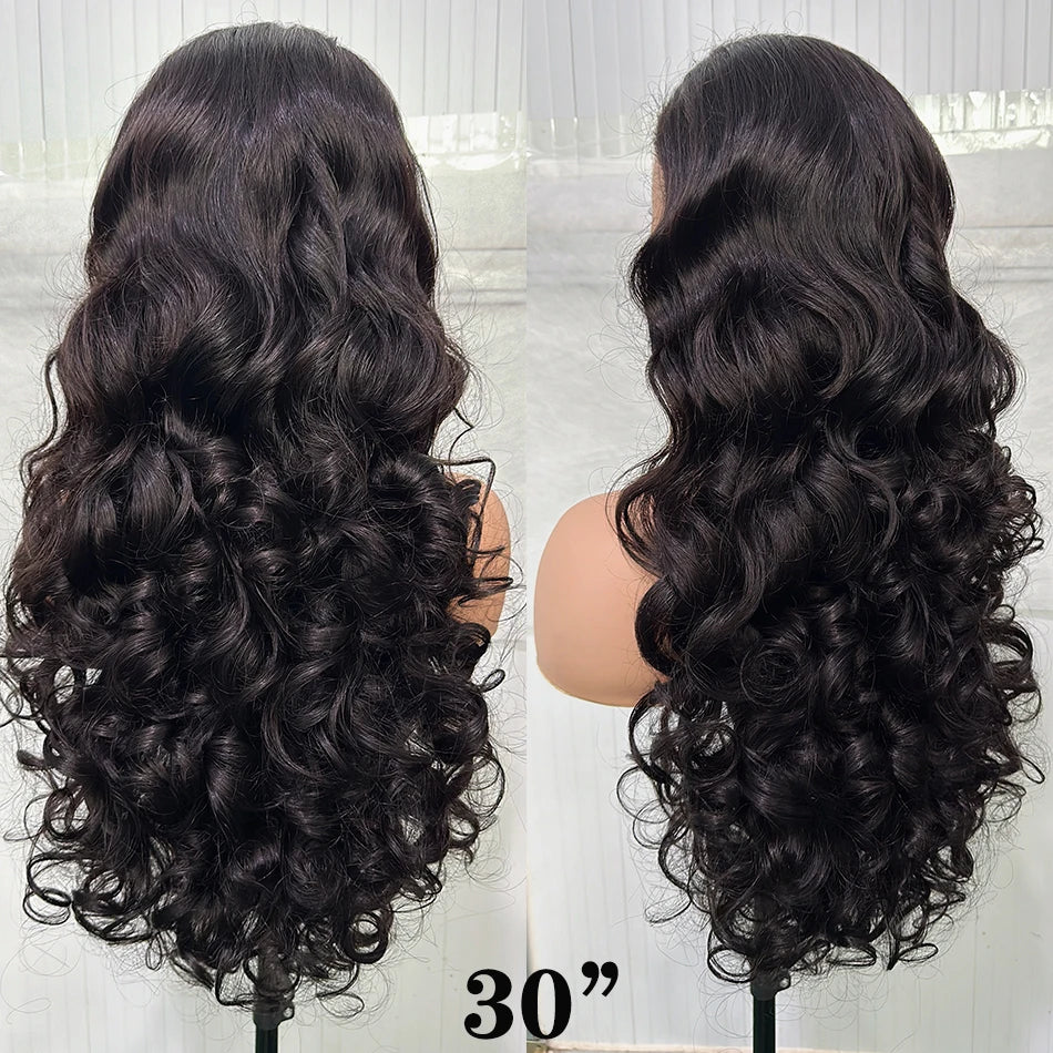 Natural Bounce | 250% High Density Loose Wave Glueless HD Lace 13x6 Frontal Wig