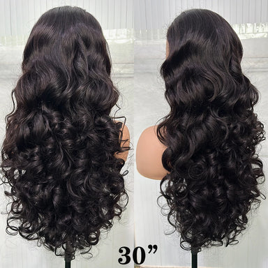 Natural Bounce | 250% High Density Loose Wave Glueless HD Lace 13x6 Frontal Wig