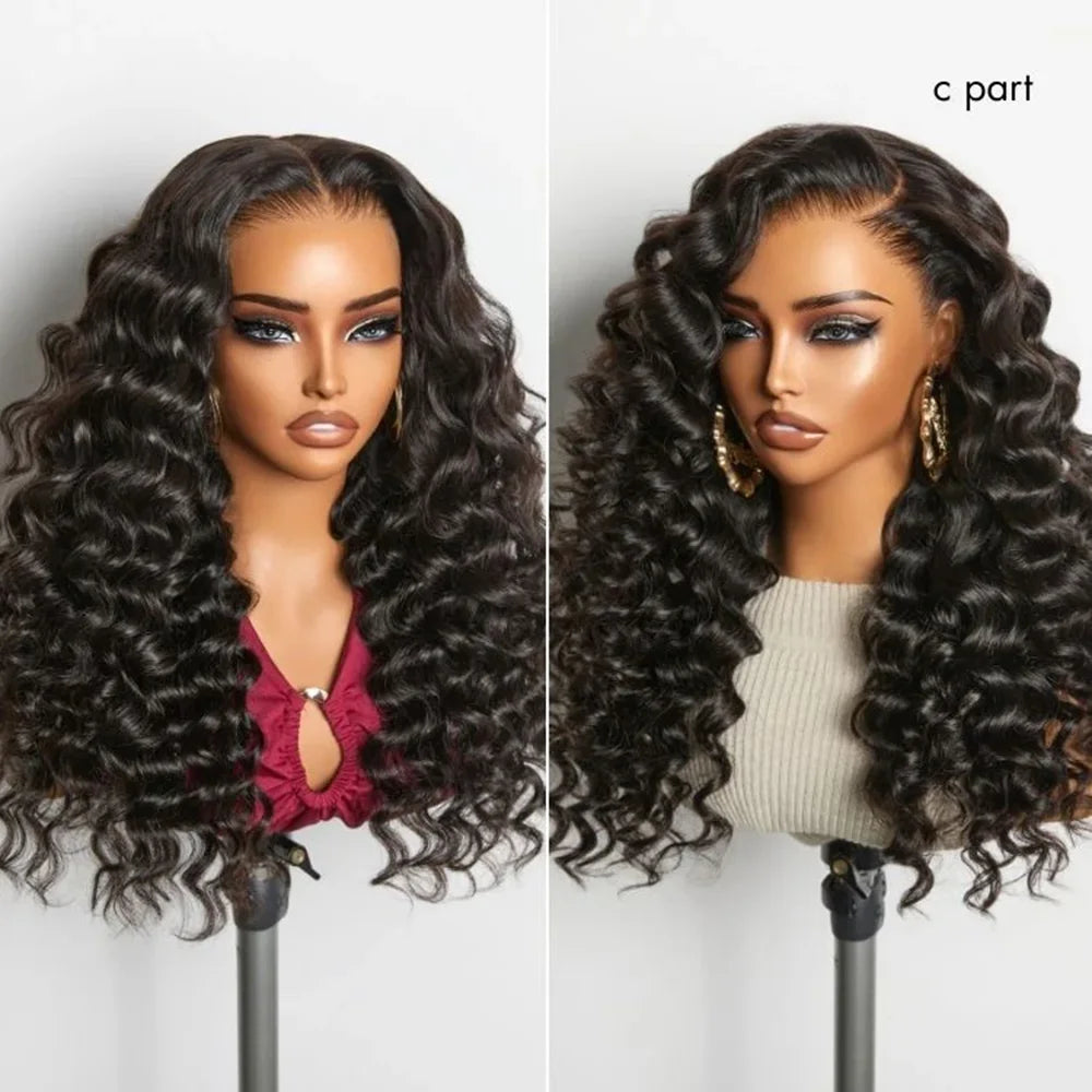 Flowy Waves | 250% High Density Loose Wave Glueless HD Lace 13x6 Frontal Wig