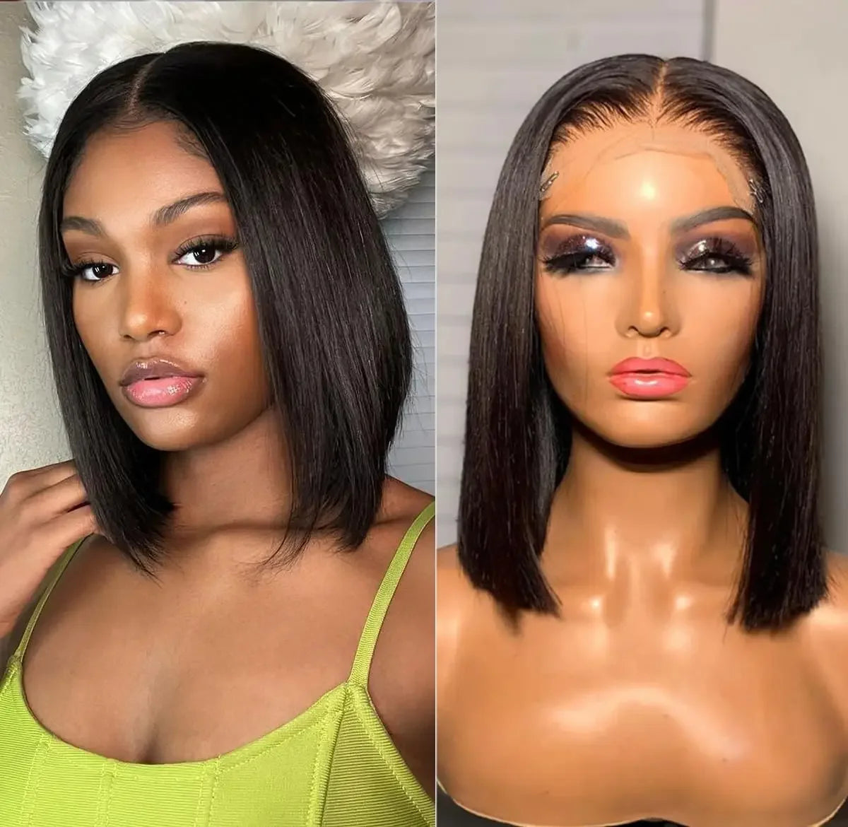 Trendy Cut | 180% Density Bob Glueless HD Lace 13x6 Frontal Bob Wig