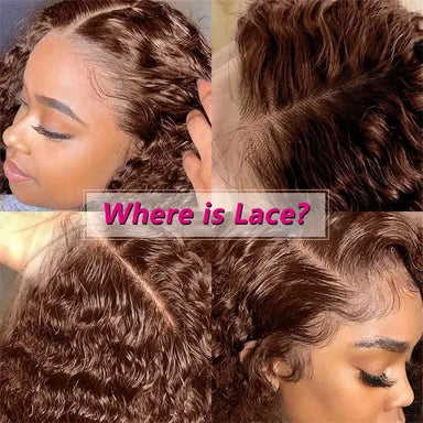 Wear & Go | Deep Wave Glueless HD Lace 13x6 Frontal Wig Pre-Cut by on fleek