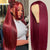 Wear & Go | Burgundy 99J Deep Wave Glueless HD Lace 13x6 Frontal Wig