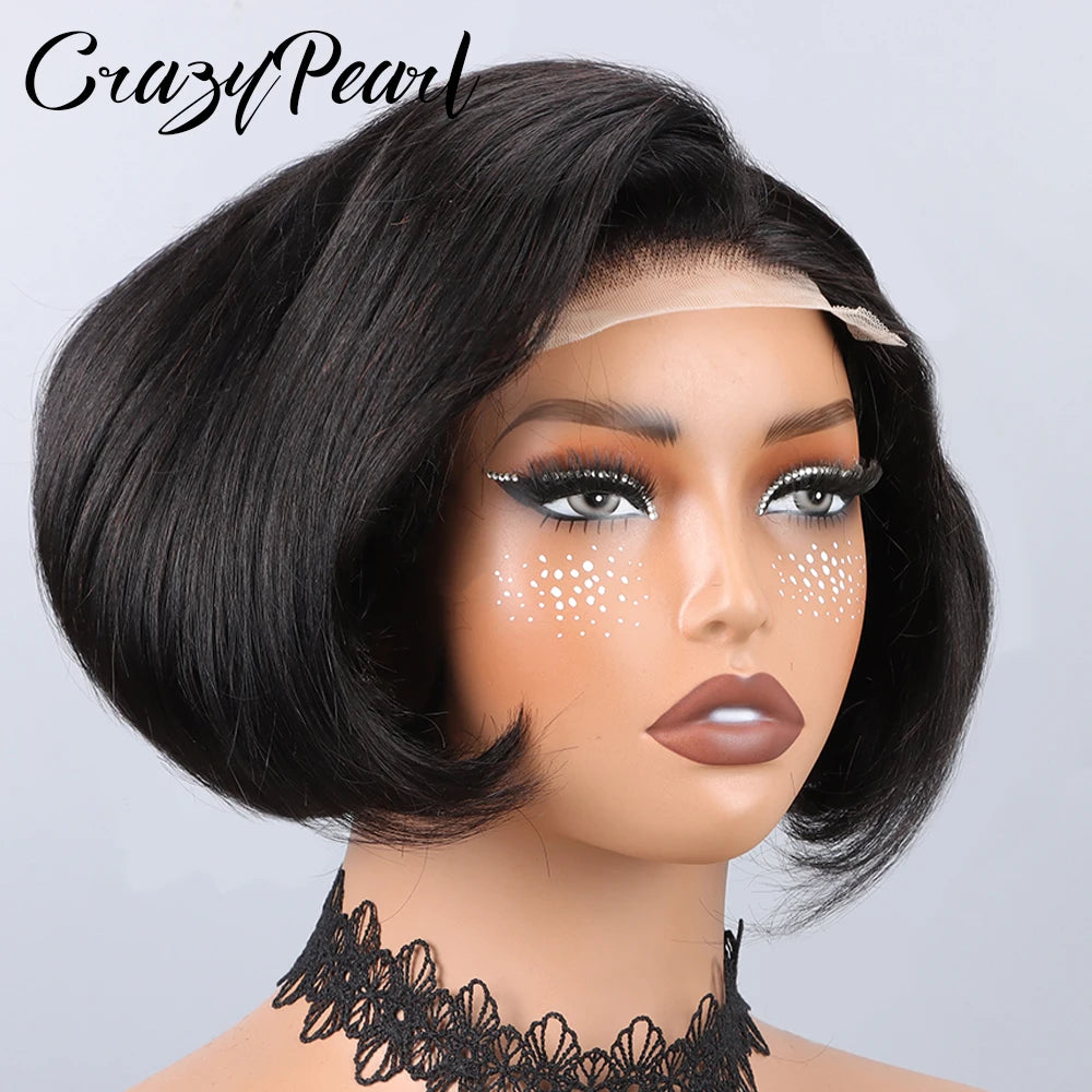Chic Bob | Bob Glueless HD Lace 4x4 Closure Bob Wig Pre-Cut