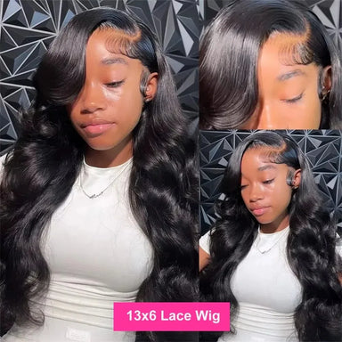 Effortless Glam | 250% High Density Loose Wave Glueless HD Lace 13x6 Frontal Wig Pre-Cut