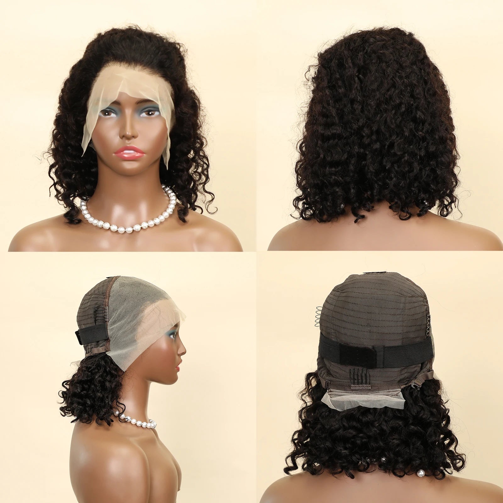 Throw On & Go | 200% Density Water Wave Glueless HD Lace 13x4 Frontal Duolux Hair Wig