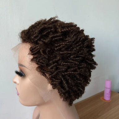 Curl Goals | 180% Density Kinky Curly Glueless HD Lace 13x4 Frontal Wig