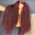 Curl Goals | Burgundy 99J 220% Density Kinky Curly Glueless HD Lace 13x6 Frontal Wig