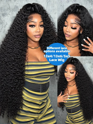 Ready To Wear | 220% Density Deep Wave Glueless HD Lace 13x6 Frontal Wig