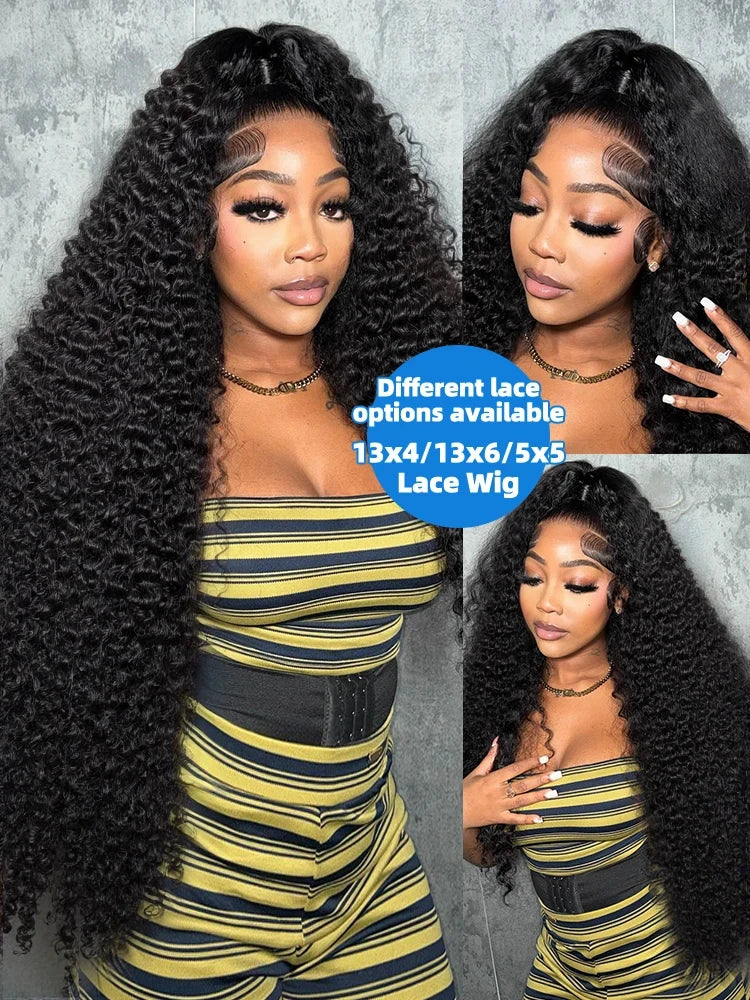 Ready To Wear | 220% Density Deep Wave Glueless HD Lace 13x6 Frontal Wig