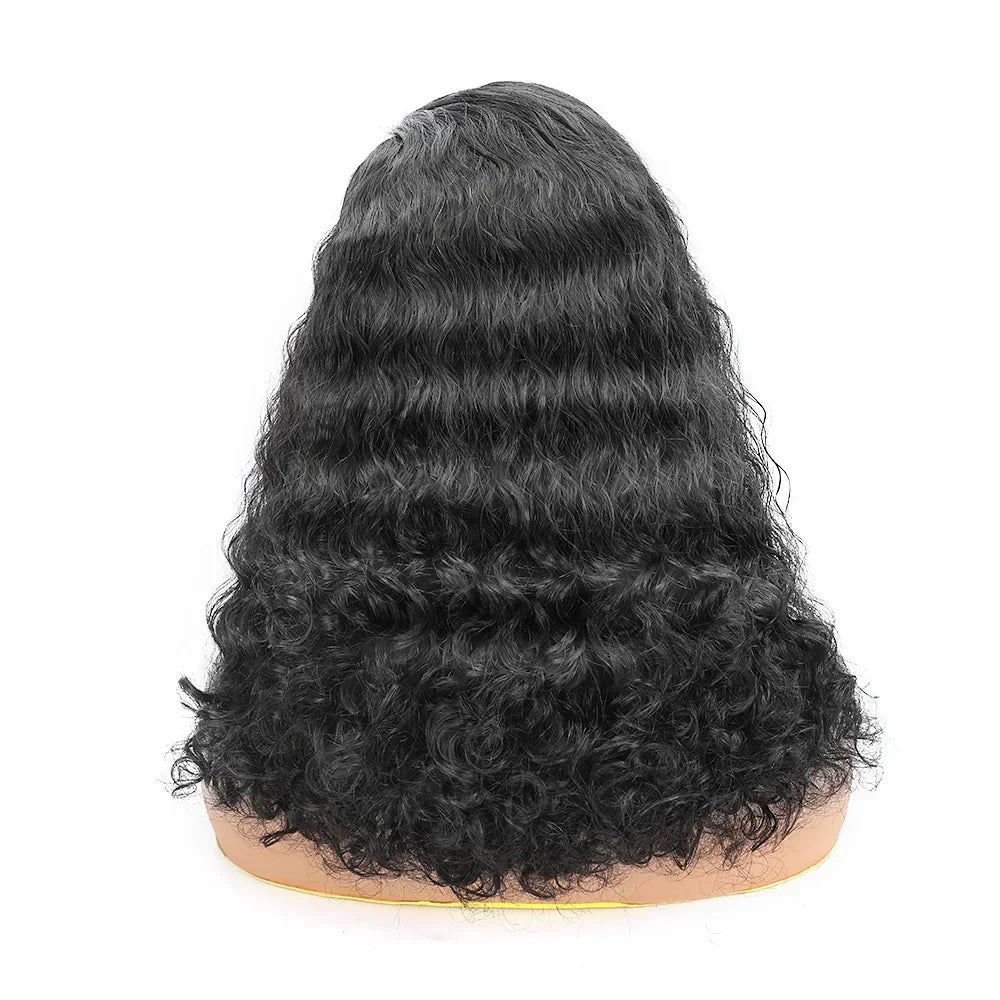 Throw On & Go | 180% Density Water Wave Glueless HD Lace 13x4 Frontal Wig