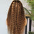 Throw On & Go | Honey Brown Highlight Deep Wave Glueless HD Lace 13x6 Frontal Wig Pre-Cut