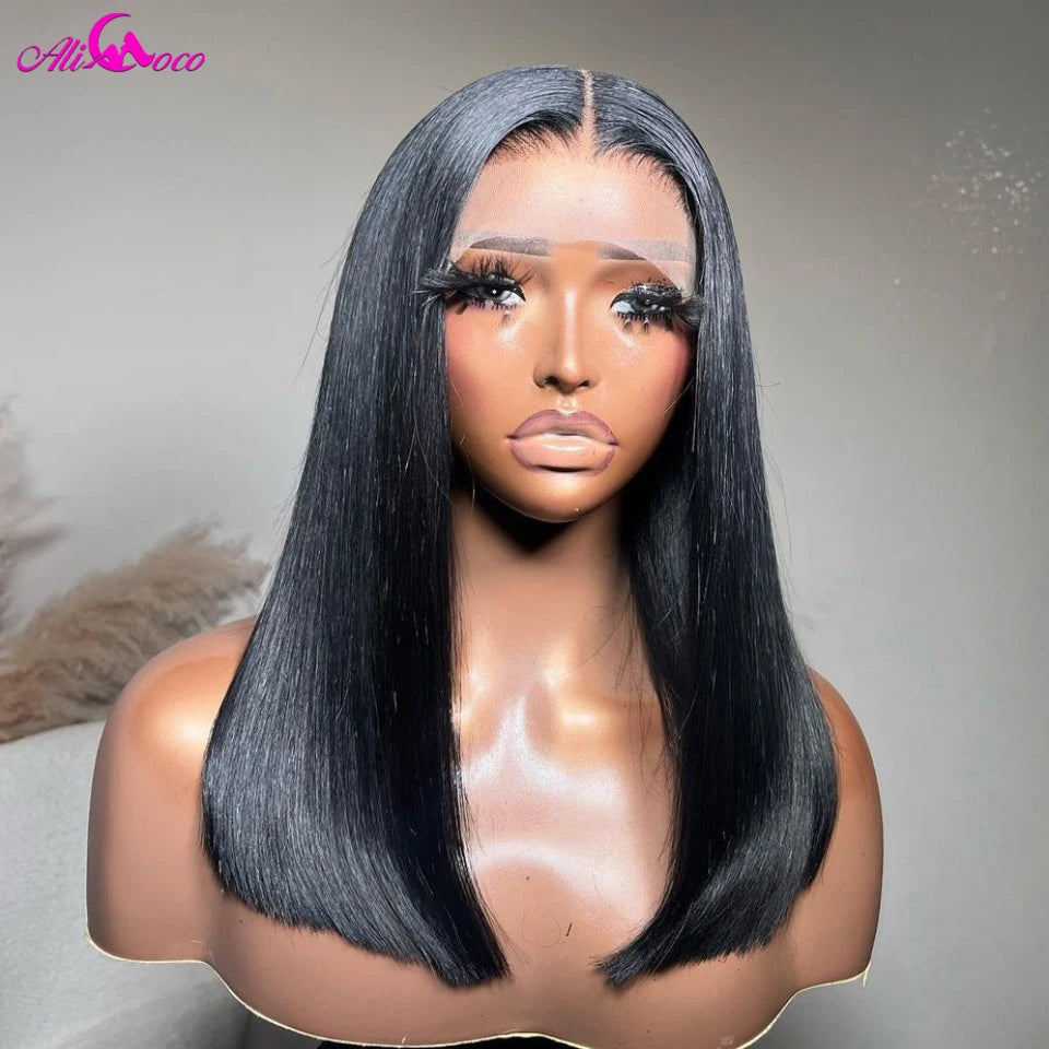 Polished Look | Straight Glueless HD Lace 13x6 Frontal ali coco Wig