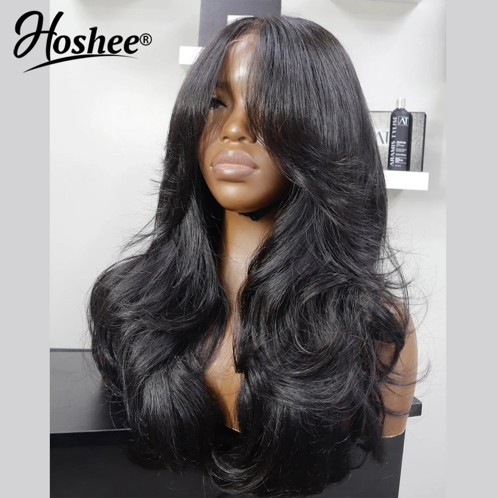 1 Min Install | 250% High Density Wear & Go Glueless HD Lace 4x4 Closure Wig