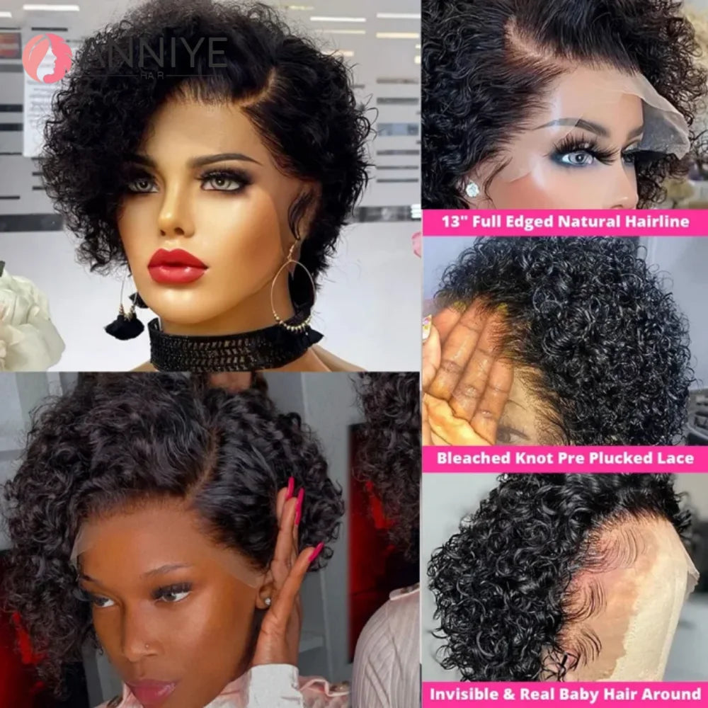 Throw On & Go | Water Wave Glueless HD Lace 13x4 Frontal Wig