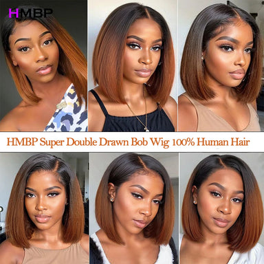 Trending Now | Brown Highlight Glueless HD Lace 13x6 Frontal Wig