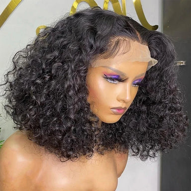 Throw On & Go | 300% Extra Density Water Wave Glueless HD Lace 13x6 Frontal Wig Pre-Cut