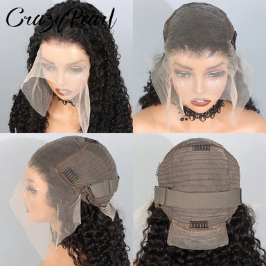 Big Curl Energy | 250% High Density Kinky Curly Glueless HD Lace 13x6 Frontal Wig Pre-Cut