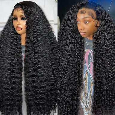 Effortless Waves | Water Wave Glueless HD Lace 13x6 Frontal Wig