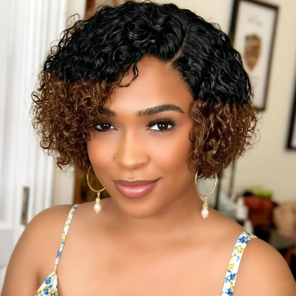 Throw On & Go | Burgundy 99J Water Wave Glueless HD Lace 13x4 Frontal Wig by BEAUTYHAIR Pre-Cut