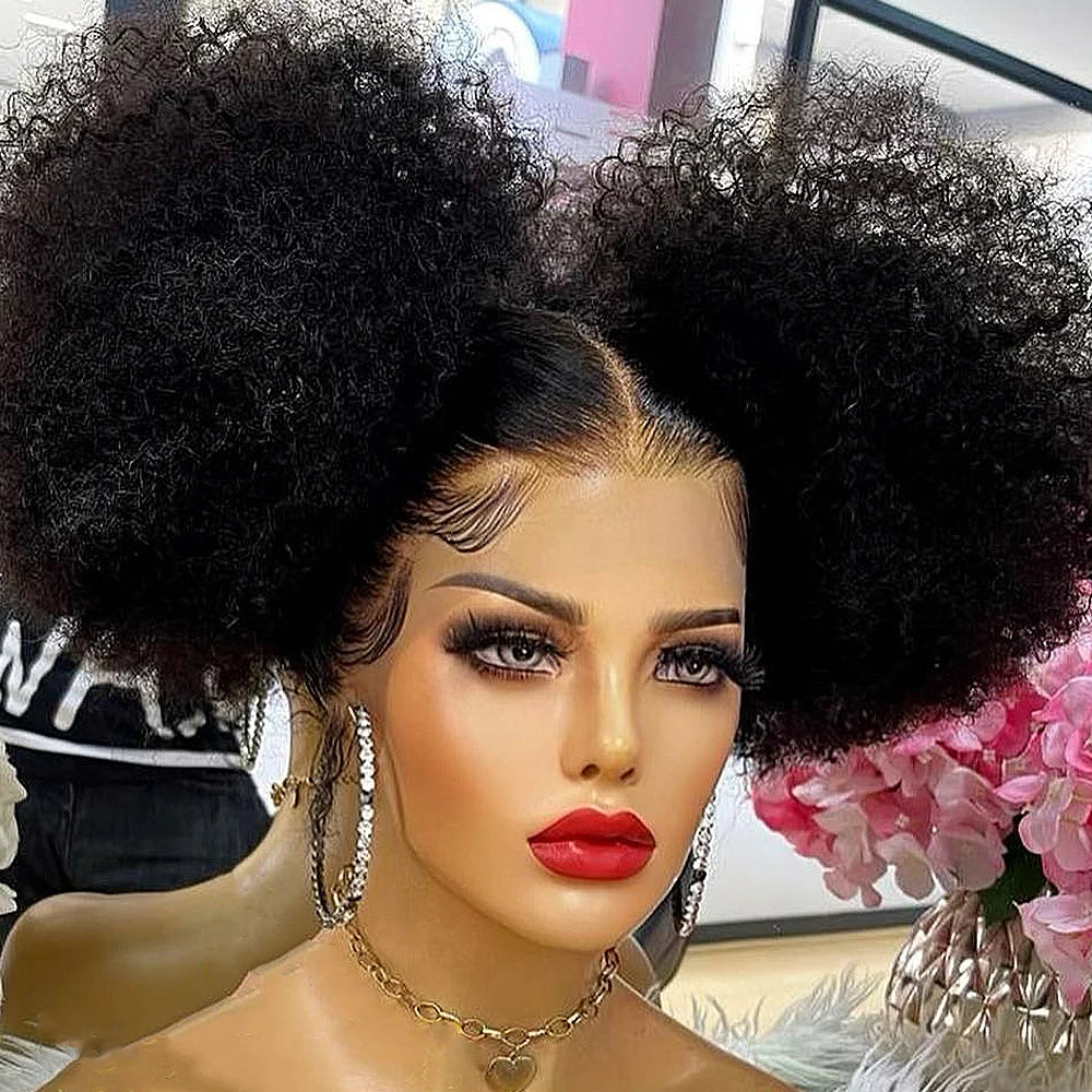 Big Curl Energy | 400% Super Density Kinky Curly Glueless HD Lace 360 Lace Wig