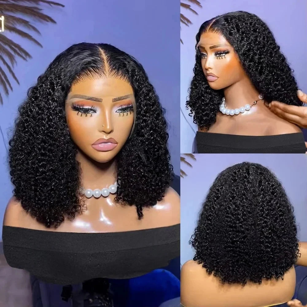 Wear & Go | 300% Extra Density Deep Wave Glueless HD Lace 13x4 Frontal Wig Pre-Cut