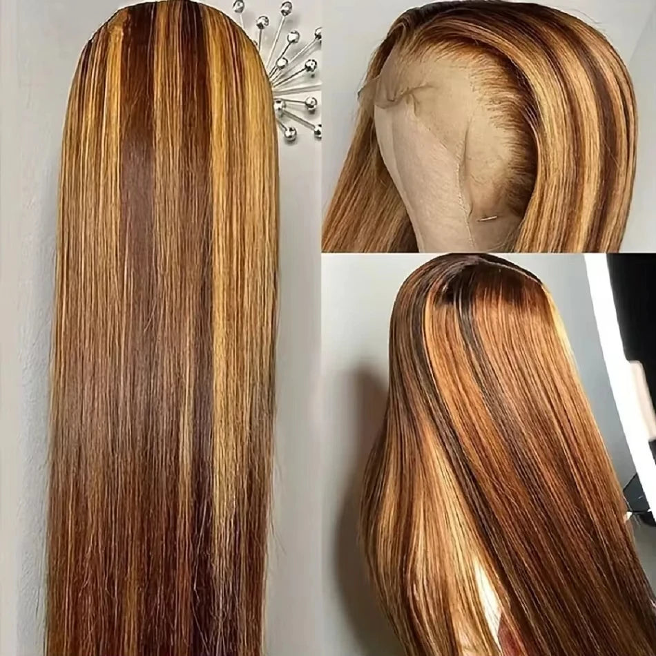 Trending Now | Honey Brown Highlight Glueless HD Lace 13x6 Frontal Wig by ShineEase
