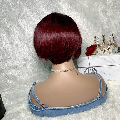 Rich Color | Burgundy 99J Glueless HD Lace 13x4 Frontal Wig