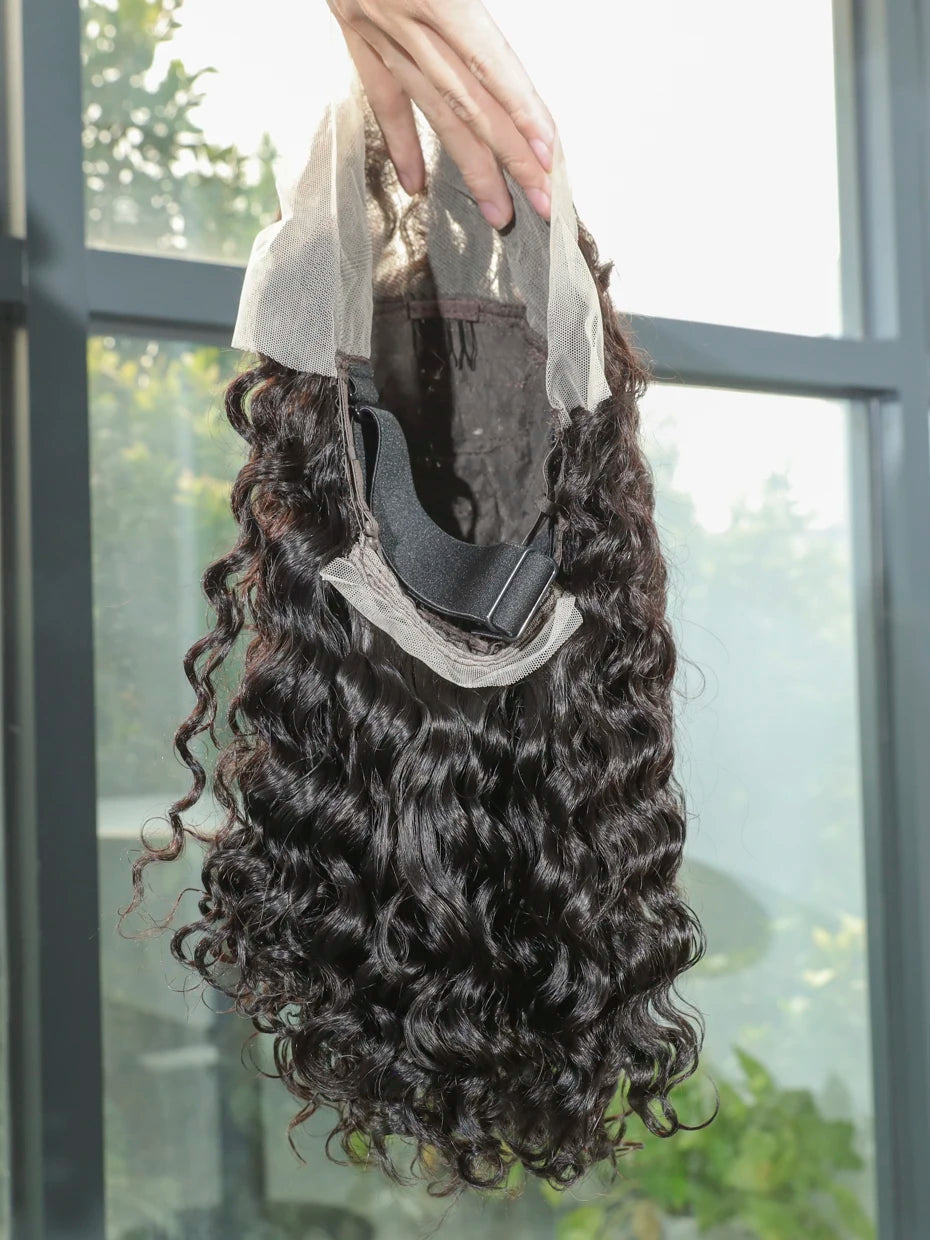 Wear & Go | Water Wave Glueless HD Lace 13x4 Frontal Wig by Urban Aura