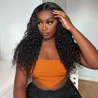Throw On & Go | Deep Wave Glueless HD Lace 7x5 Closure Wig