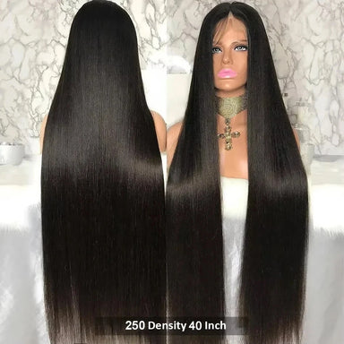 Polished Look | 250% High Density Straight Glueless HD Lace 13x6 Frontal Wig Pre-Cut