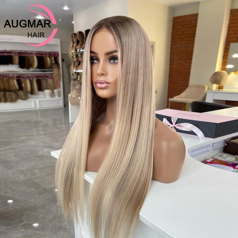 Sun-Kissed | Highlight Glueless HD Lace 13x6 Frontal Wig by AUGMARHair