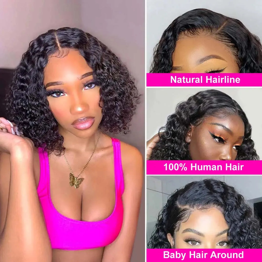 Wear & Go | Water Wave Glueless HD Lace 13x4 Frontal Wig Pre-Cut