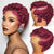 Bold & Beautiful | Burgundy 99J Glueless HD Lace 13x4 Frontal Wig by Wig by Vivas