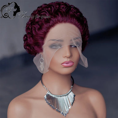 Natural Kinks | Kinky Curly Glueless HD Lace 13x4 Frontal Wig by Evolution Of Hairdressing Pre-Cut