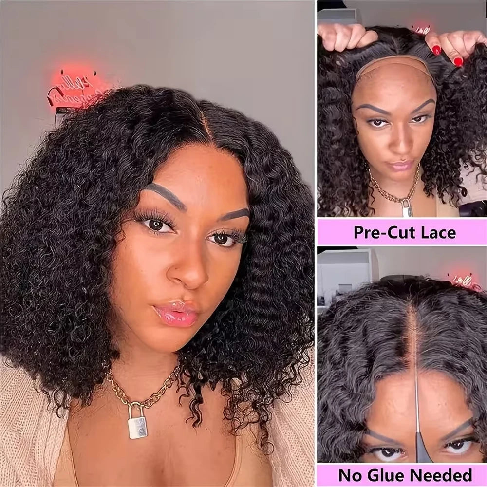 Big Curl Energy | 300% Extra Density Kinky Curly Glueless HD Lace 7x5 Closure Wig