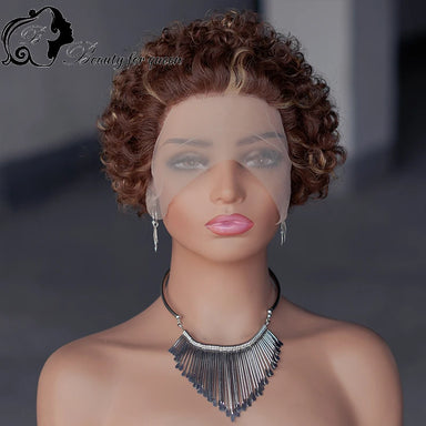 Natural Kinks | Kinky Curly Glueless HD Lace 13x4 Frontal Wig by Evolution Of Hairdressing Pre-Cut