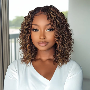 Ready To Wear | Highlight Deep Wave Glueless HD Lace 13x6 Frontal Wig