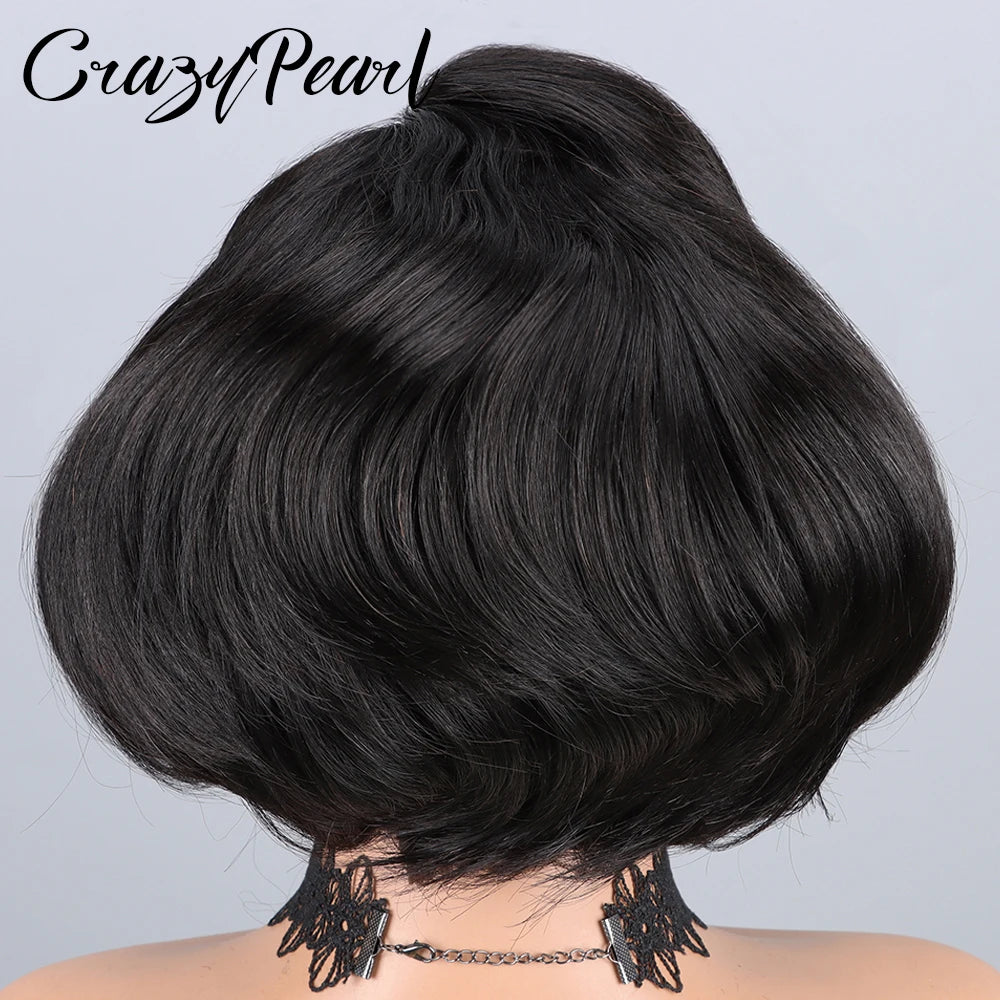 Chic Bob | Bob Glueless HD Lace 4x4 Closure Bob Wig Pre-Cut