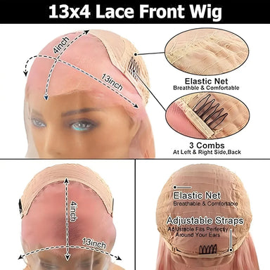 Classic Silk | 250% High Density Straight Glueless HD Lace 13x6 Frontal IAMVIP Hair Wig Pre-Cut