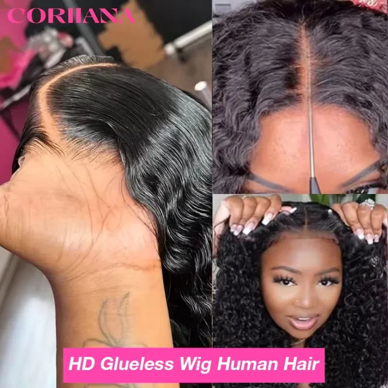Throw On & Go | 250% High Density Water Wave Glueless HD Lace 13x6 Frontal Wig — Best Seller